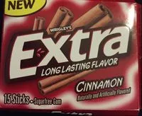 Mängden socker i Extra cinnamon slim pack