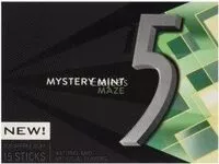 Mängden socker i 5 maze gum slim pack