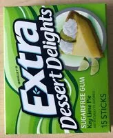 Mängden socker i Key Lime Pie Sugarfree Gum