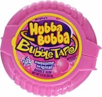 Mängden socker i Awesome original bubble gum tape