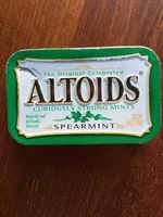 Mängden socker i Curiously strong mints spearmint