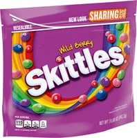 Mängden socker i Wild berry bite size candies