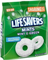 Mängden socker i Wint-o-green sharing size