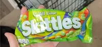 Mängden socker i Skittles All Lime