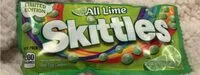 Mängden socker i All Lime Skittles