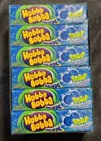 Mängden socker i Hubba bubba max sour blue raspberry
