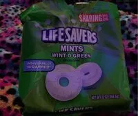Mängden socker i lifesavers mints