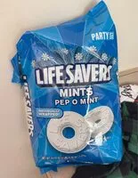 Mängden socker i Lifesavers