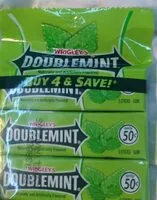Mängden socker i Doublemint Chewing Gum