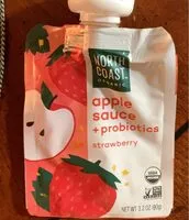 Mängden socker i Apple sauce + probiotics strawberry