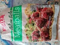 Mängden socker i Italian style meatballs