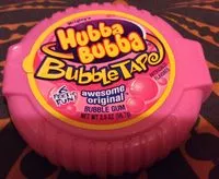 Mängden socker i Hubba bubba Bubble gum tape