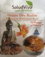 Mängden socker i Happy day budha al mango y plátano