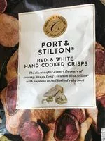 Mängden socker i Port and Stilton Red and White hand cooked crisps
