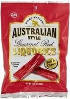 Mängden socker i Gourmet Red Liquorice