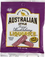 Mängden socker i Australian Style Gourmet Liquorice Candy