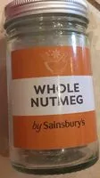 Mängden socker i Whole Nutmeg