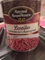Mängden socker i Lentilles cuisinier à l\'auvergnate