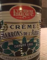 Mängden socker i Crème de marron