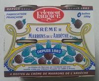 Mängden socker i Crème de marrons