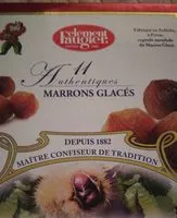 Mängden socker i Marrons glacés