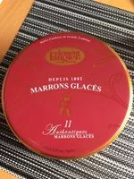 Mängden socker i Marrons glacés