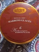 Mängden socker i Marrons glacés