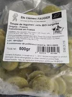 Mängden socker i Soupe de légumes vert bio surgelée