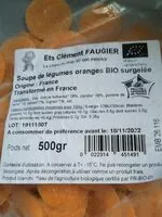 Mängden socker i Soupe de légumes oranges bio surgelée