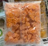 Mängden socker i Carotte en rondelles bio surgelées