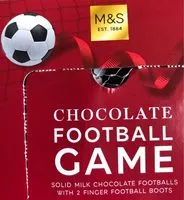 Mängden socker i Chocolate Football Game