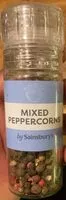 Mängden socker i Mixed peppercorns