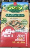Mängden socker i Garbanzos con espinacas