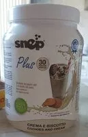 Mängden socker i Plus crema e biscotto