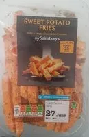 Mängden socker i Sweet potato fries