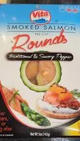 Mängden socker i Smoked salmon rounds