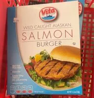 Mängden socker i Vita Wild Caught Salmon Burgers