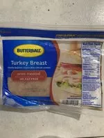 Mängden socker i Turkey Breast Oven Roasted