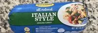 Mängden socker i Italian Style Ground Turkey