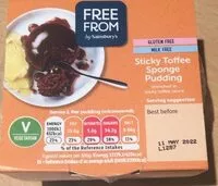 Mängden socker i Sticky Toffee sponge pudding