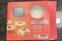 Mängden socker i Cherry Bakewells