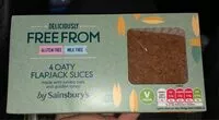 Mängden socker i Free from oat flapjacks