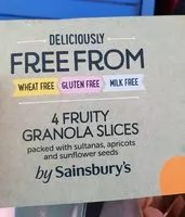 Mängden socker i Fruity granola slices