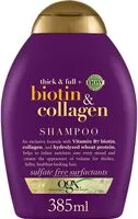 Mängden socker i Biotin & collagen shampoo
