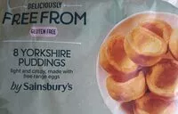 Mängden socker i Free from Yorkshire puddings