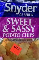Mängden socker i Sweet and Sassy potato chips