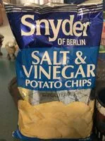 Mängden socker i Salt & vinegar potato chips