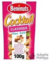 Mängden socker i Cocktail classique non salé