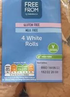 Mängden socker i 4 white rolls