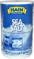 Mängden socker i Sea salt